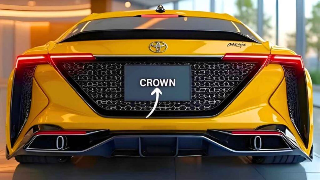 Toyota Crown 2026 Launch Highlights Bold Exterior Hybrid Efficiency and Smart Features